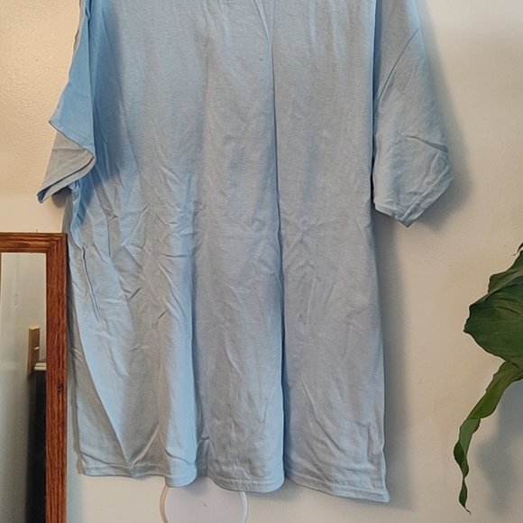 Tec Advantage Light Blue Men's T-Shirt XL - Picture 7 of 10